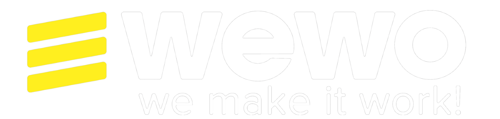 WEWO Logo weiß